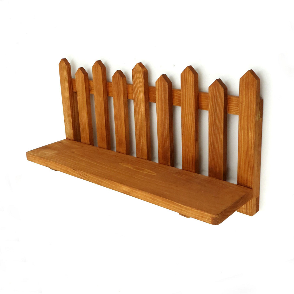 Полиця настінна для квітів "Сорокаба 60" шафран Миколаїв - фото 1