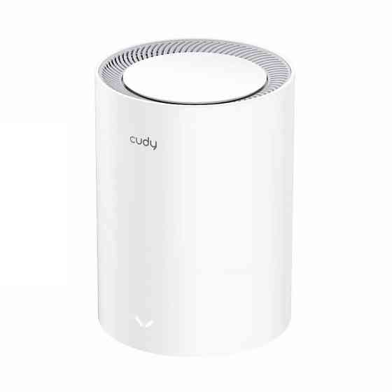 Маршрутизатор Wi-Fi Mesh-система WiFi 6 2.5G Cudy M3000 дводіапазонний AX3000 (1-Pack) Білий Київ