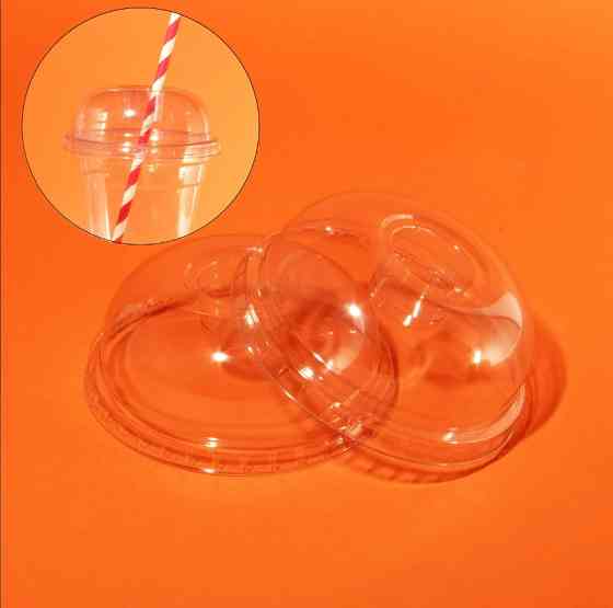 Стакан купольний 420мл РЕТ LF без кришки с крышкой, 50 шт Павлоград