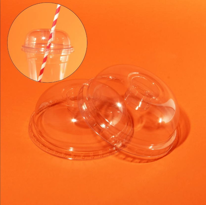 Стакан купольний 420мл РЕТ LF з кришкою, 50 шт Павлоград - фото 2