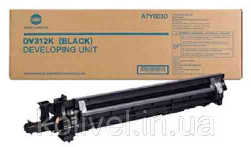 DV312K Konica Minolta bizhub 227 287 367 оригінальний блок девелопера (Developing Unit K) чорний (black) Киев