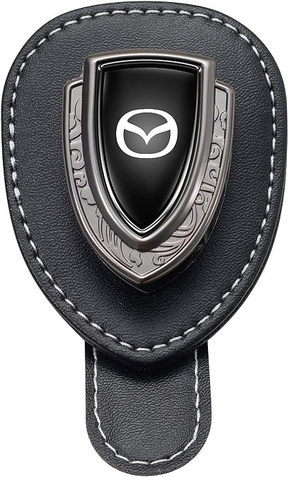 Автомобільний тримач, кліпса на сонцезахисний козирок для окулярів, карток з емблемою Mazda Луцьк - фото 5