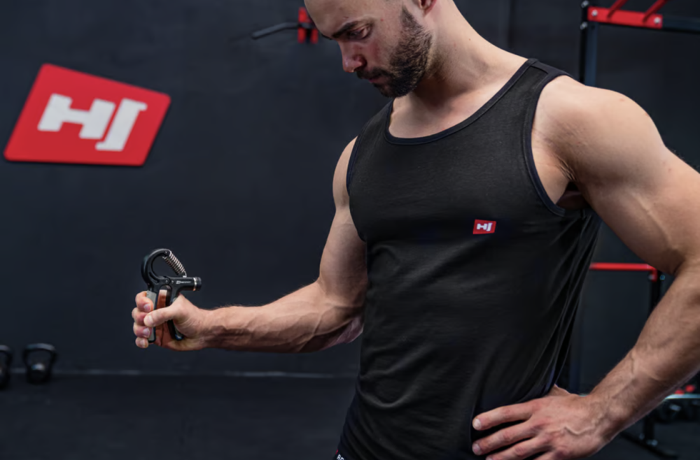 Эспандер с регулируемым сопротивлением 5 60 кг для тренировок рук, кистей и плеч Hop-Sport 5-60кг Киев - изображение 14