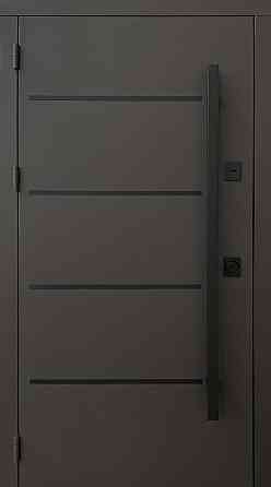 Дверь уличная Qdoors серия СТРИТ 3К с ТЕРМОРАЗРЫВОМ модель ГОРИЗОНТАЛЬ Киев