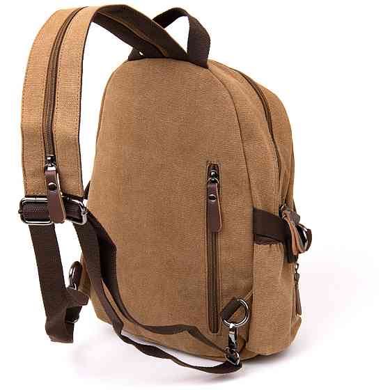 Рюкзак текстильний унісекс Vintage 20603 Хакі Київ