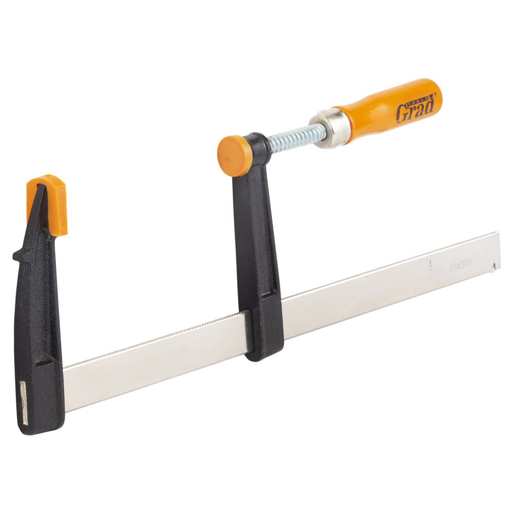 Grad Струбцина столярная тип F 300×80мм GRAD (4242655) Коломия - фото 2