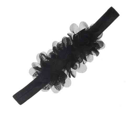 Дитяча пов'язка на голову 38-54 см чорний Київ