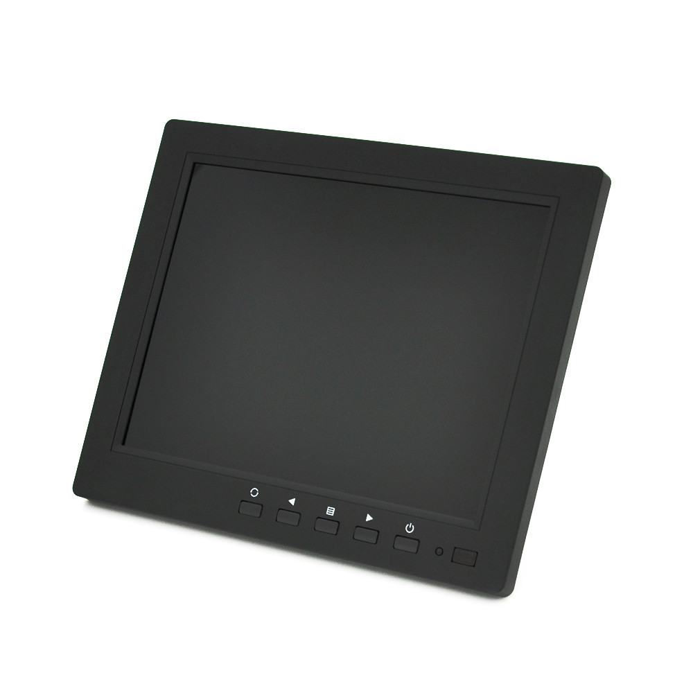 Монітор для відеоспостереження TFT 8" 1024 * 768 (HDMI + VGA + BNC + AV), кут огляду 360 °, IPS, DC: 12V / 1A, BOX Київ - фото 1