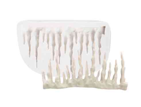 Молд новогодний Сосульки 100 на 60 мм серый Киев