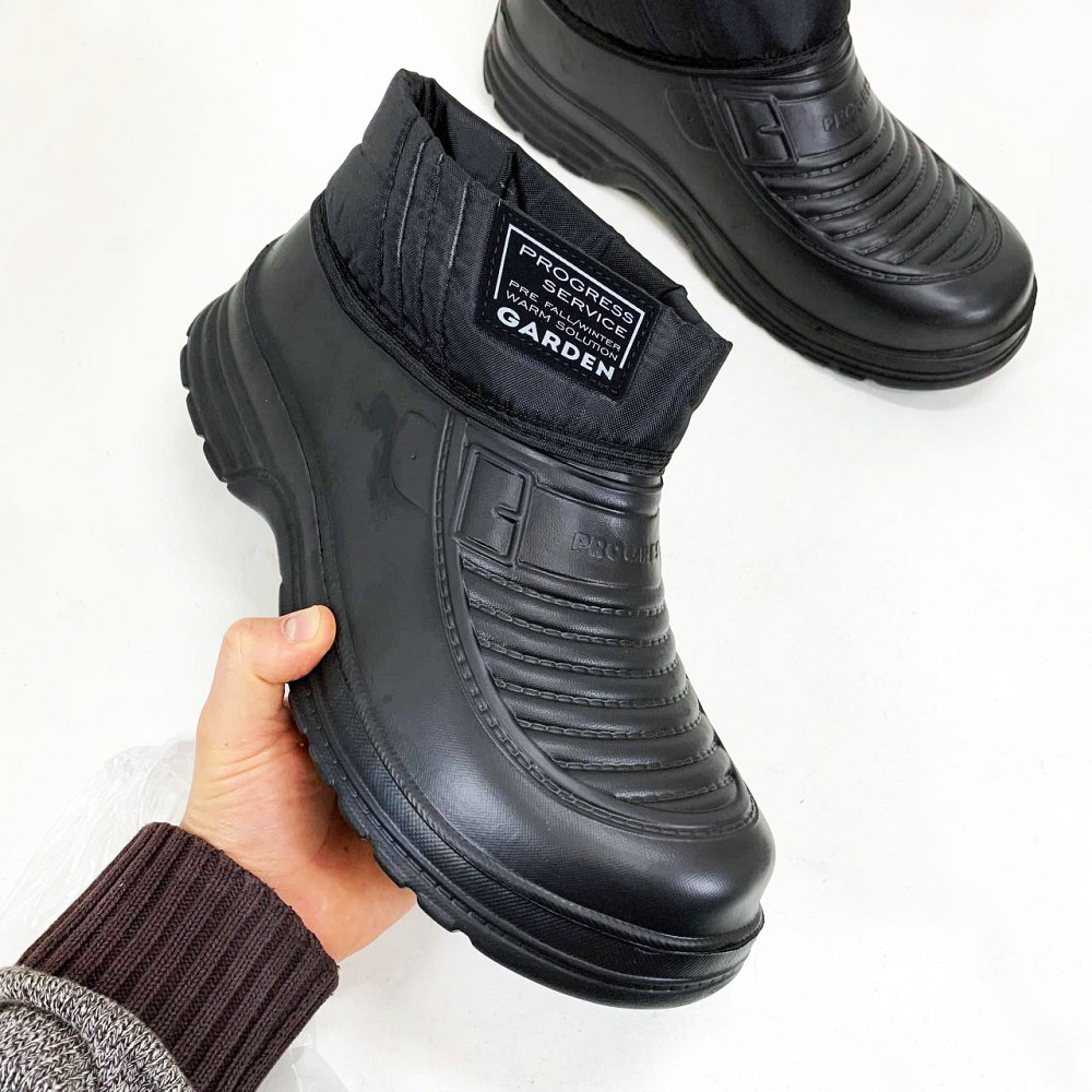Черевики робочі чоловічі 45р, Зручні черевики для роботи, Теплі водонепроникні чоботи ND-27 Львів - фото 3
