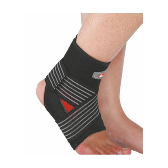 Бандаж на гомілкостоп Power System PS-6013 Neo Knee Support Black/Red (1шт.) M Кам'янське - фото 2
