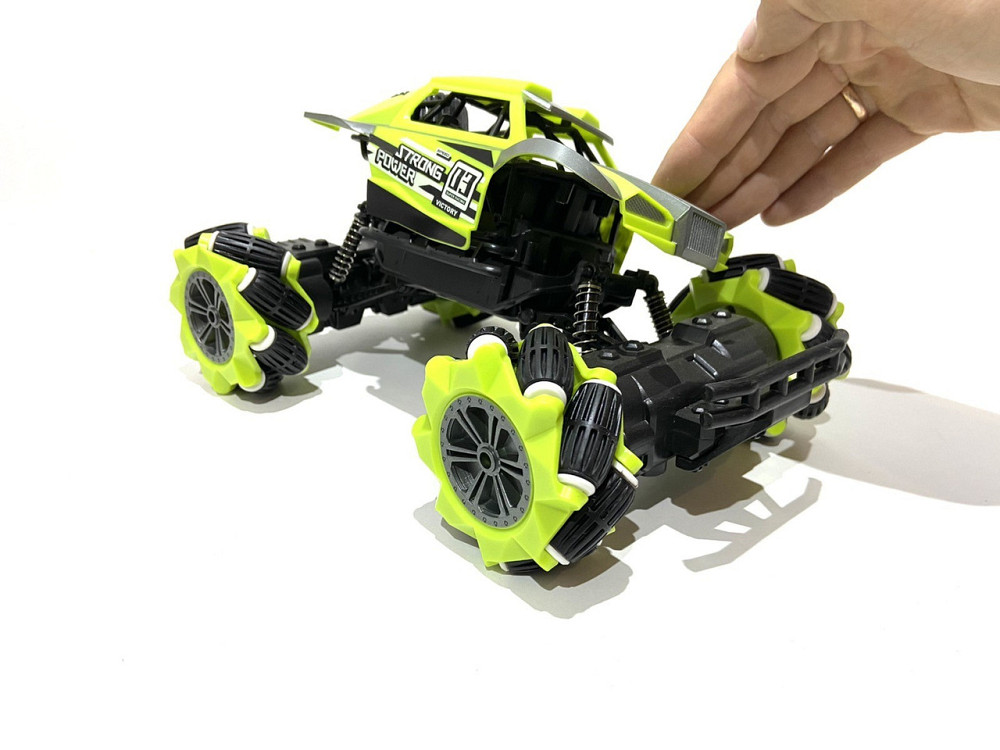 Машинка на радіокеруванні Brave з великими колесами танцює/світло Салатове (628A-38A) Чернігів - фото 5