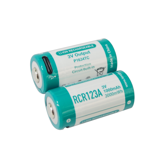 Акумулятор 16340 Keeppower P1634TC Type-C RCR123A 3В 1000мАч Li-ion Київ