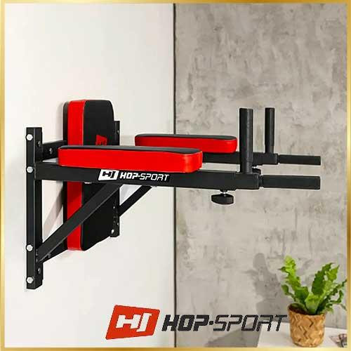 Брусья настенные для дома и спортзала усиленные параллельные брусья для отжиманий и силовых тренировок Hop-Sport Киев - изображение 11