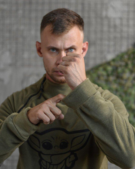 Флиска свитер кофта йода мужская койот Одесса - изображение 5