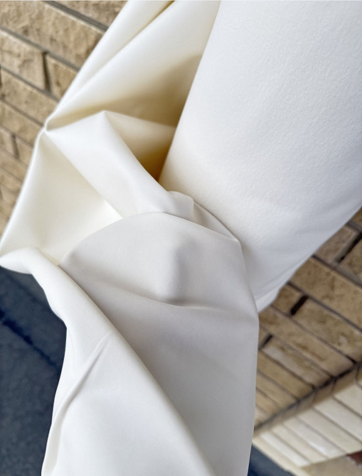 Ткань опт / кожзам белый - от 3 м Киев - изображение 5