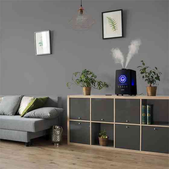 Monaco Digital Ультразвуковий зволожувач повітря Чорний Чорний (Німеччина, читати опис) Рівне