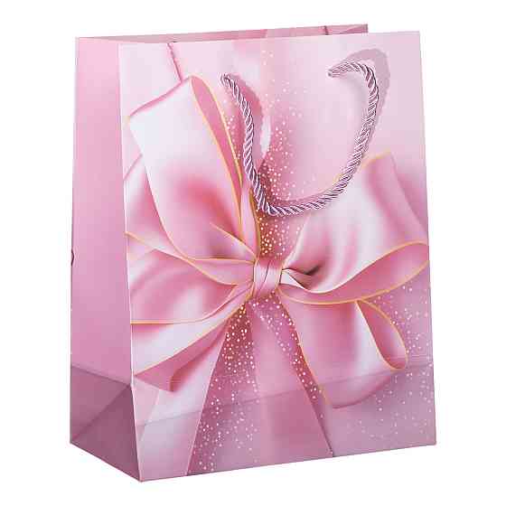 Подарунковий еко пакет з паперу, крафтовий пакет для подарунків та сувенірів HP-10359-12 Київ