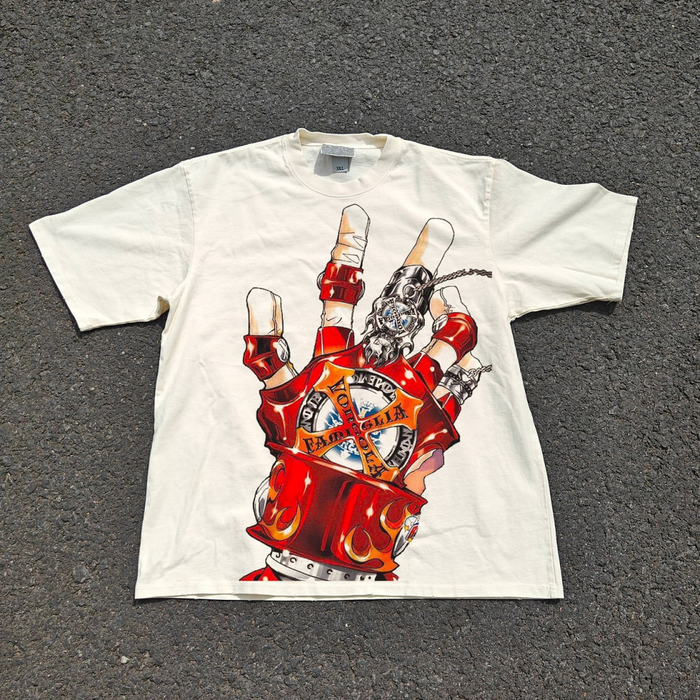 Футболка чоловіча з принтом аніме Аніме Катекйоу Хітман Реборн оверсайз (S/M/L) Черний Дніпро - фото 1