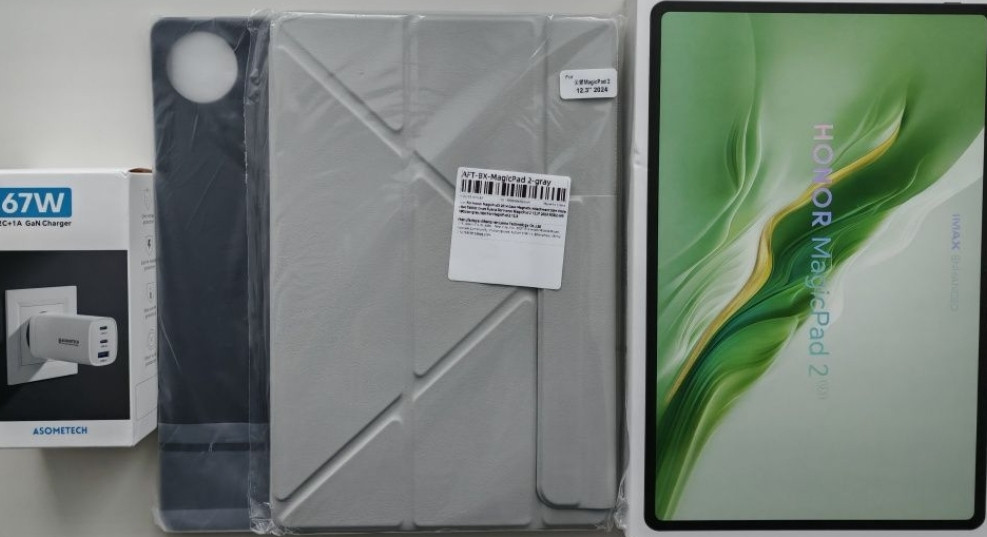 Honor Magic Pad 2, 12/256, белый/черный + 2 чехла + зарядное устройство. Харьков - изображение 6