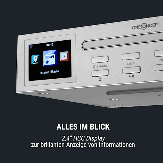 Кухонное интернет-радио OneConcept Streamo Chef из Германии Днепр - изображение 3