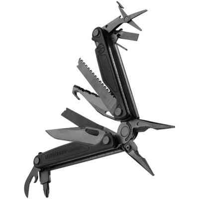 Мультитул Leatherman Charge Plus Black, синтетич. чехол, карт. кор., метрич. биты (832601) Винница