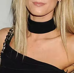 Чокер широкий чорний Київ - фото 1