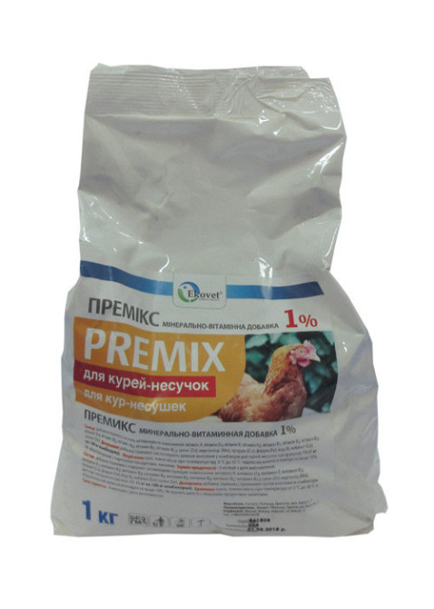 Премікс для курей-несучок, 1 кг Вінниця - фото 1