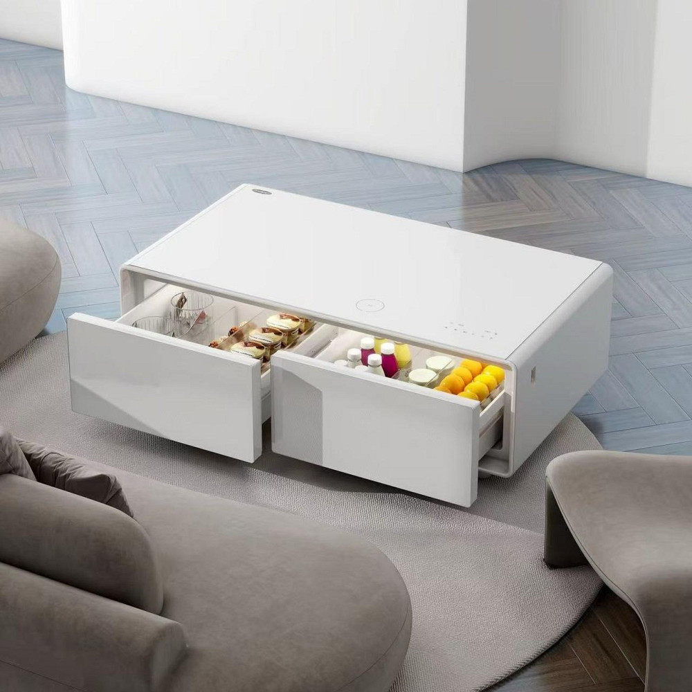 Умный журнальный стол с холодильником Primst TB135 (Белый, 135 литров) Киев - изображение 1