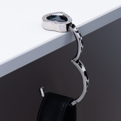 Ручка шариковая Langres набор ручка + крючок для сумки Crystal Синий (LS.122028-02) Винница - изображение 4