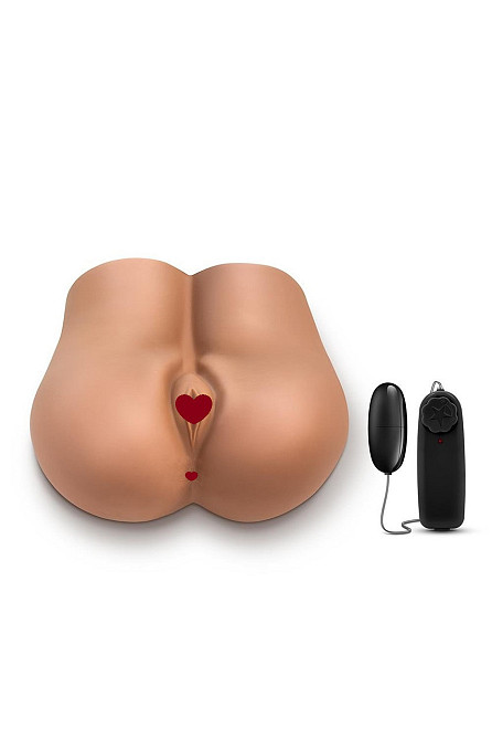 Мастурбатор з віброкулею та пультом Blush X5 Men два отвори, 29.7 см Sex Aura Київ - фото 1