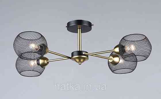 Люстра в стиле лофт B N6565/4 BK+COP Киев