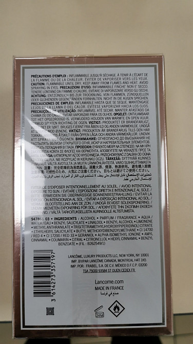 Парфюмированная вода Lancome La Vie Est Belle Soleil Cristal 100 Славянск - изображение 3