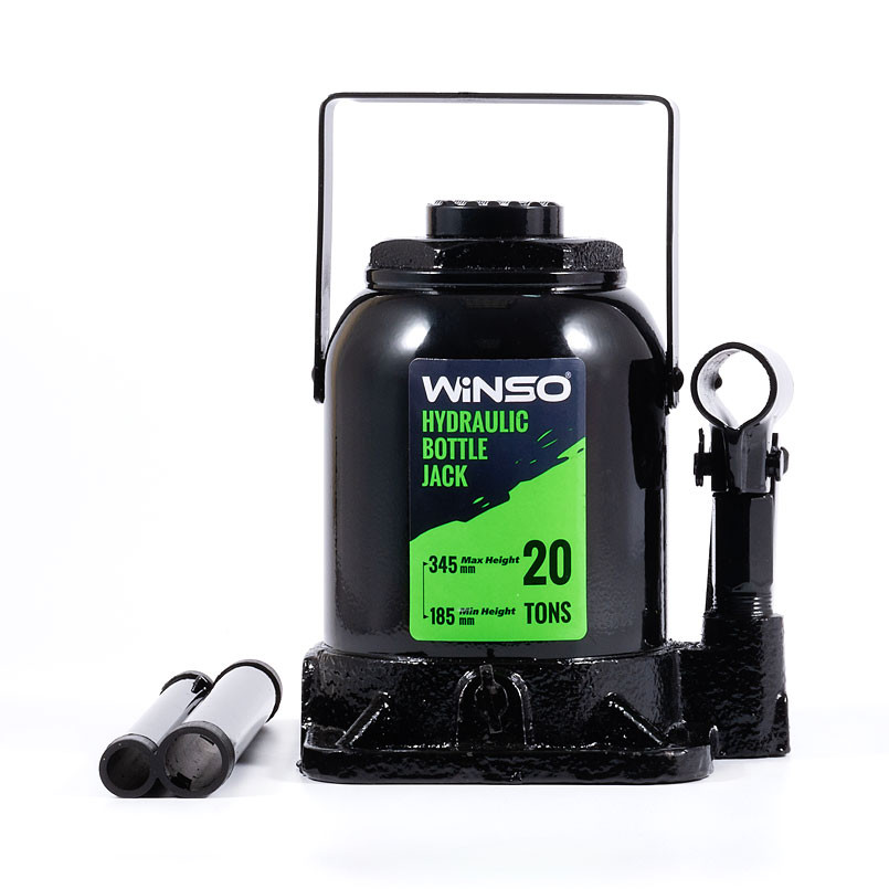 Домкрат гідравлічний пляшковий Winso 20т 185-345мм Львів - фото 1