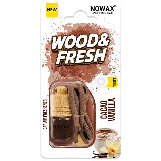 Ароматизатор повітря в блістері Nowax Wood&Fresh - Cacao Vanilla Львів
