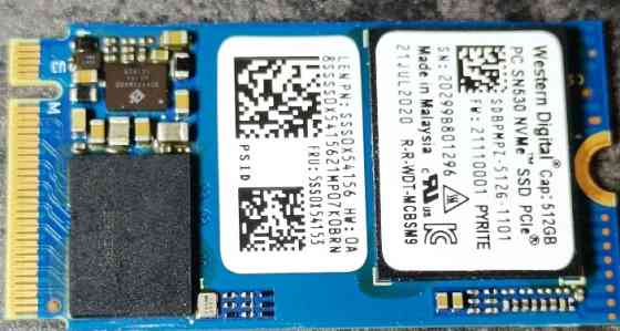 SSD Western Digital PC SN530 M2 NVMe 512GB 2242 - НОВИЙ! Харків