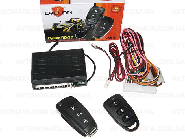 Дистанційне керування Cyclon RD-37 (викидний ключ, сил вих. на сир., габарити, дотяжку, багажник) Вінниця - фото 5
