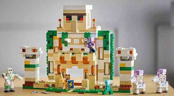 Лего Майнкрафт Міцність Залізний Голем, 998 деталей. Minecraft. Київ