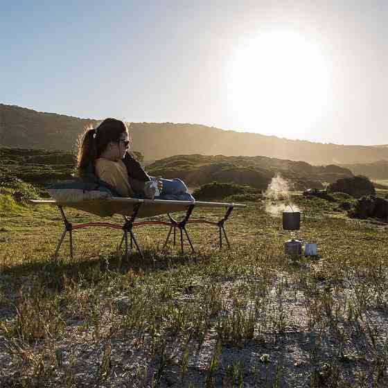 Складне туристичне ліжко Naturehike NH20JJ009 алюміній (Бежевий) Вінниця