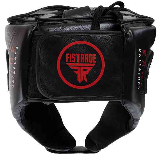 Шолом боксерський відкритий шкіряний FISTRAGE-8497 S-XL Шоломи для боксу та єдиноборств Київ