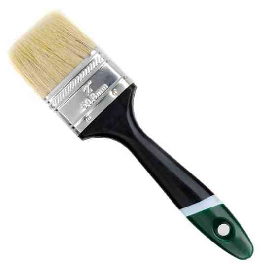 Пензель флейцева 50 * 12 * 38 мм, пластикова ручка INTERTOOL KT-1350 Київ