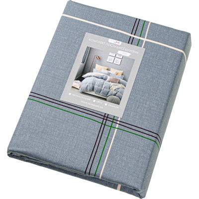 Постільна білизна Home Line Гана Сатин Твіл євро (183010) Вінниця - фото 1