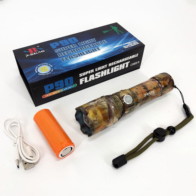 Карманный мини фонарь Bailong BL-P511M-P90, Ручной инспекционный фонарь Компактный портативный ZP-41 Львов - изображение 10