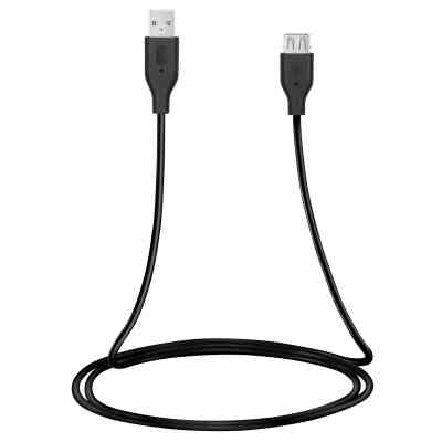 Дата кабель USB 2.0 AM/AF 3.0m black 2E (2E-W-3168M3) Винница