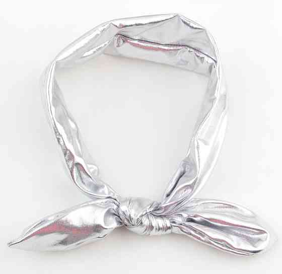 Повязка Солоха детская С дефектом есть пятна one size серебристый Киев