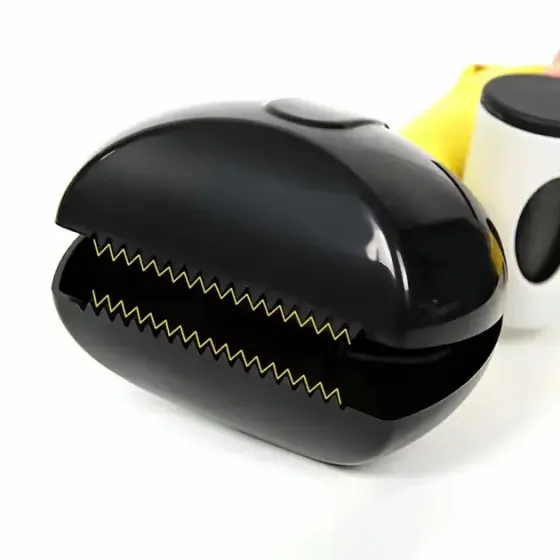 Автоматический совок для уборки Pooper Scooper Big 27 x 13 x 9 см / Щипцы для уборки с карабином и мешками в комплекте Коломыя