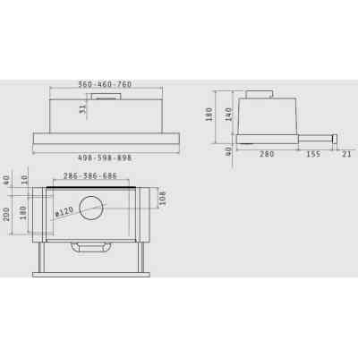Витяжка кухонна Elica TT14 LUX GRVTWH/A/60 Вінниця