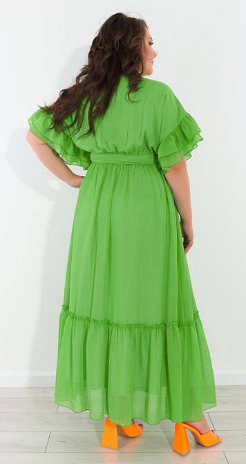 Нарядное шифоновое платье (48) Киев - изображение 3