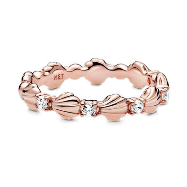 Срібна каблучка   "Сяюча морська мушля" 188946C01 MasterSem Київ - фото 1