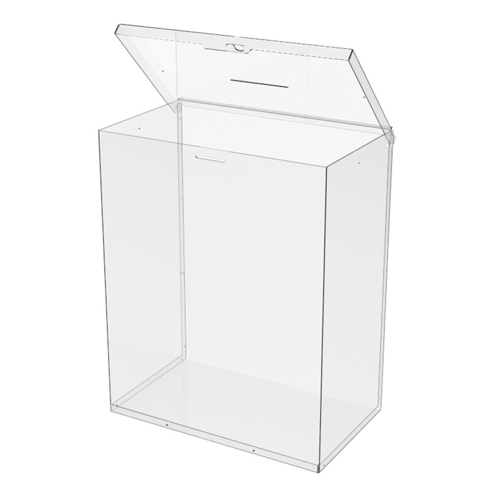 Ящик EKOSTAR с замком для пожертвований и сбора денег 400x240x500. Объем 48 литров Киев - изображение 4